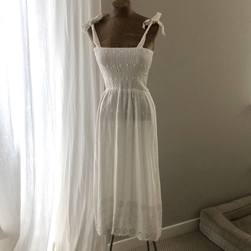 White dress